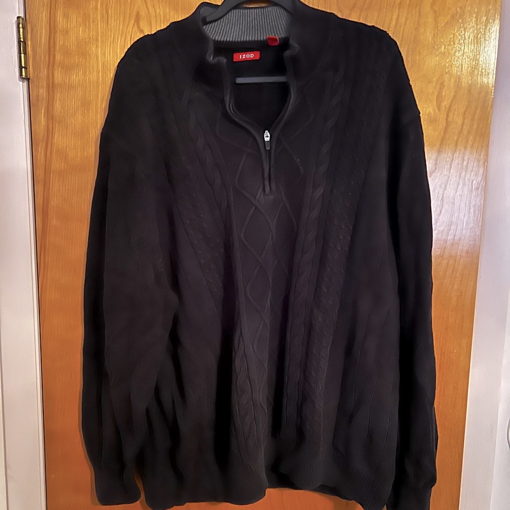 Izod Quarter-Zip Sweater (4XL)
